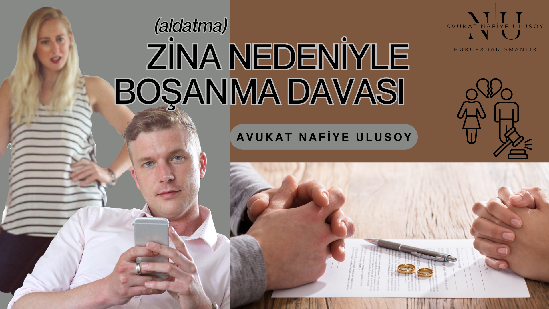 ALDATMA NEDENİYLE BOŞANMA DAVASI